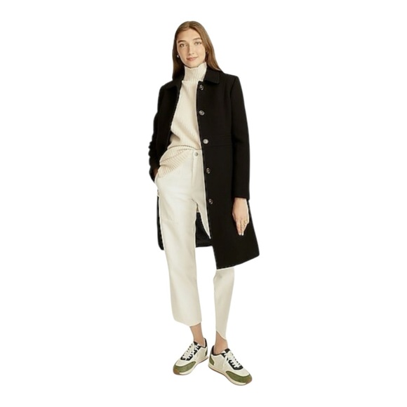 J. Crew Classic Lady Day Coat In Italian Double Cloth Wool With Thinsulate - Picture 2 of 10